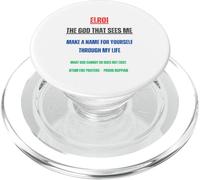 ELROI - THE GOD THAT SEES ME - MAKE A NAME FOR YOURSELF PopSockets PopGrip for MagSafe