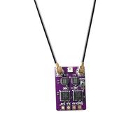 ELRS 2.4G Diversity Receiver Dual Antenna RX Built-in TCXO,Compatible For FPV Freestyle RC Racing Long Range Drone Accessories(1PCS ELRS 2.4G Dual)