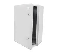ELS Elektrotechnika Industrial Cabinet IP65 Galvanised Mounting Plate Locking Door with All-Round Seal Wall Housing Empty Housing ABS Plastic Empty Cabinet 350 x 500 x 200