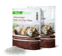 ELS PET Cat Litter Clumping Cat Litter, Unscented Natural & Enzyme Odor Control, Dust-Free Low Tracking, Hightly Absorbent Kitty Litter, Firm Clumping No Sticking, 7.5lb/2 Pack