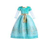 ELSA & ANNA Princess Costumes for Girls - Snow Queen Fancy Dress for Girls - Princess Dress Up - Girls Fancy Dress for Parties, Birthdays, Cosplay & Halloween - Fancy Dress Girls - 3-4 Years MRD01
