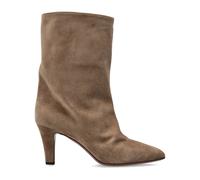 Elsa Heeled Ankle Boots - female - Paris Texas - Heeled Boots - Beige - 4 UK - Shoes 4 UK