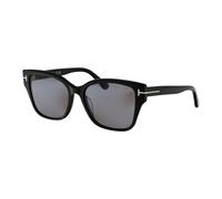TOM FORD FT1108 ELSA 01D Woman Sunglasses Acetate Black Grey Butterfly Polarized