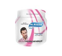 Elsada Professional Hair Gel Pink 1000mL | Extra Hold & Shine | Long-Lasting Styling Gel | for All Hair Types | Men's & Women's Hair Gel