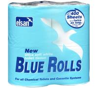 Elsan ROL04 Toilet Rolls - Blue, Size 4 x 400
