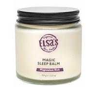 Elsa's Organic Skin Foods, Magic Sleep Balm, Natural Aromatherapy Balm, 100g, Promotes Relaxation, Lavender & Magnesium, Gentle for All Skin Types, Stress Relief, Sleep Aid, Soothing Night Balm