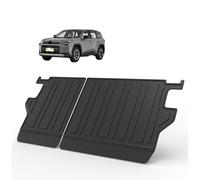 Elsetyler Rear Seat Back Cover Backrest Protector for Toyota RAV4 2026 Accessories with Hook&Loop Split Dog Seat Liner Pet Mat Cargo Trunk Liner