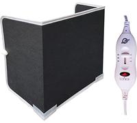 ELSHY Folding Space Heaters Under Desk Heater Portable Space Heater for Office and Home,Foldable Foot Warmer Under Desk for Leg and Feet, Personal Electric Panel Space He-Ink Black