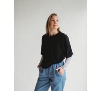 Elsie Black Oversized T-Shirt Turtledove London Black 12