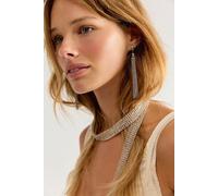 Elsie Tassel Earrings at Free People in Silver - female
