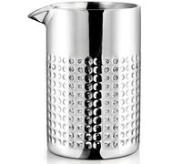 Elsjoy 304 Stainless Steel Cocktail Mixing Glass, 550ml Double Walled Bartending Glasses Unbreakable Cocktail Shaker Wine Mixer Cup, Bar Mixing Tin for Bartenders, Bar Tools, Barware Essentials