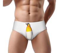 ELSMZXZD Men'S Briefs Underwear Penguin - Stretchy Men'S Triangle Briefs, Soft Comfortable & Breathable