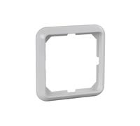 Elso Fashion Duro 204104 Single Frame for Socket and Switch, Pure White
