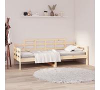 elstan solid pine wood single day bed in natural
