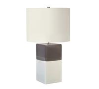 Elstead Alba Ceramic Tall Table Lamp - Cream
