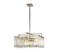 Elstead Aries 4 Light Large Crystal Pendant Chandelier