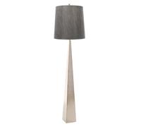 Luminosa Lighting Elstead Ascent 1 Light Floor Lamp Polished Nickel, E27