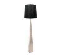 Luminosa Lighting Luminosa Ascent Floor Lamp With Tapered Shade, Polished Nickel