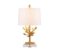 Elstead Audubon Park 1 Light Table Lamp Gold, E27
