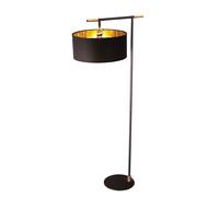 Luminosa Lighting Luminosa Balance Floor Lamp With Shade, Black, Polished Brass