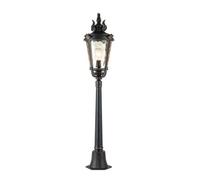 Elstead Baltimore 1 Light Medium Outdoor Post Lantern Weathered Bronze Ip44, E27