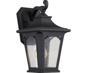 Elstead Bedford 1 Light Small Wall Lantern - Mystic Black Finish, E27