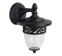 Luminosa Lighting Elstead Burford 1 Light Outdoor Wall Lantern Light Black Ip44, E27