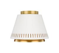 Elstead Lighting Carter 1 Light Flush Light - Matte White