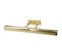 Elstead Chawton picture light, polished brass, 65.2 cm