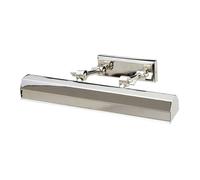 Elstead Chawton picture light, polished nickel, 40.2 cm
