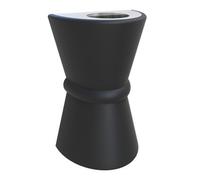 Elstead Coastal Collection 2 Light Outdoor Up / Down Wall Light Black Ip44, E27