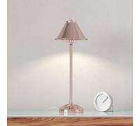 Provence 1 Light Table Lamp Polished Copper E14 Netlighting Brown One Size
