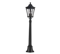 Elstead Cotswold Lane 2 Light Medium Outdoor Post Lantern Black Ip44, E14
