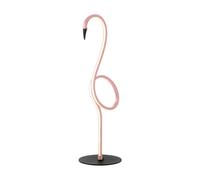Elstead Flamingo LED table lamp, pink, metal, 50 cm high