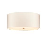 Elstead Fletcher 550 Flush Ceiling Light - Aged Brass