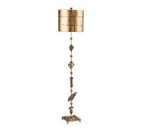 Elstead Fragment 1 Light Floor Lamp - Gold