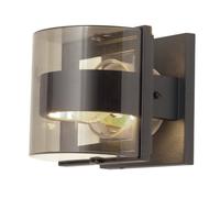 Elstead Frida 1 Light Indoor Small Wall Light Graphite Ip54, E27
