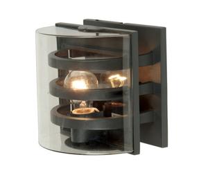 Elstead Frida 1 Light Indoor Wall Light Graphite Ip54, E27