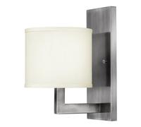 Elstead Hampton 1 Light Indoor Wall Light Antique Nickel, E27
