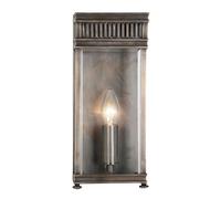 Elstead Holborn Half Lantern Outdoor Wall Light - Dark Bronze