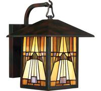 Inglenook Outdoor 1 Light Medium Wall Lantern Bronze Finish E27 Netlighting Bronze One Size