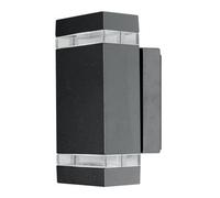 Elstead Jannik Led 2 Light Outdoor Up Down Wall Light Graphite Ip44