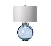Elstead Kara Glass Table Lamp - Blue