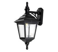 Kerry 1 Light Outdoor Coastal Wall Lantern Light Black IP44 E27 Netlighting Black One Size