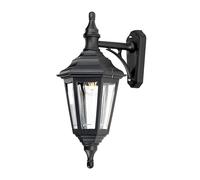Elstead Kinsale Outdoor Hanging Lantern Wall Light - Black