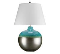 Laguna 1 Light Table Lamp Graphite Turquoise E27 Netlighting Grey One Size