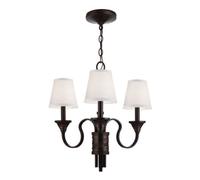 Elstead Lighting Arbor Creek 3 Light Chandelier - Arbor Bronze