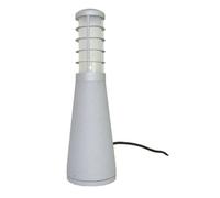 Luminosa Lighting Elstead Beta Aluminium 4-Ring Bollard Matt Silver, Ip54