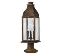 Elstead Lighting Bingham 3 Light Pedestal - Sienna