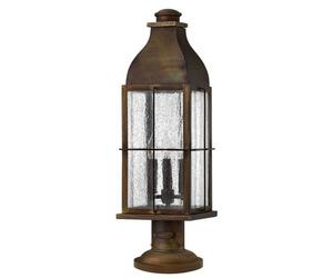 Elstead Lighting Bingham 3 Light Pedestal - Sienna